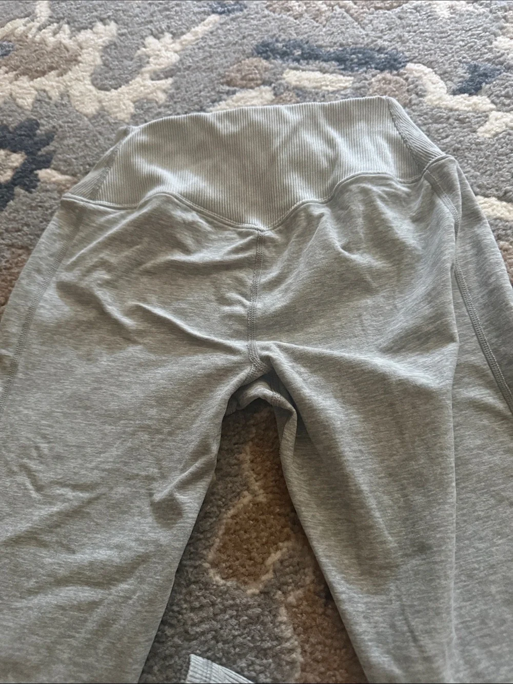 Alo buttery comfy  Gray High-Waist Active Leggings size S